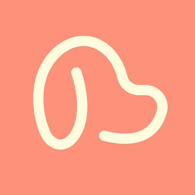 BreedBuddies Logo in Peach background
